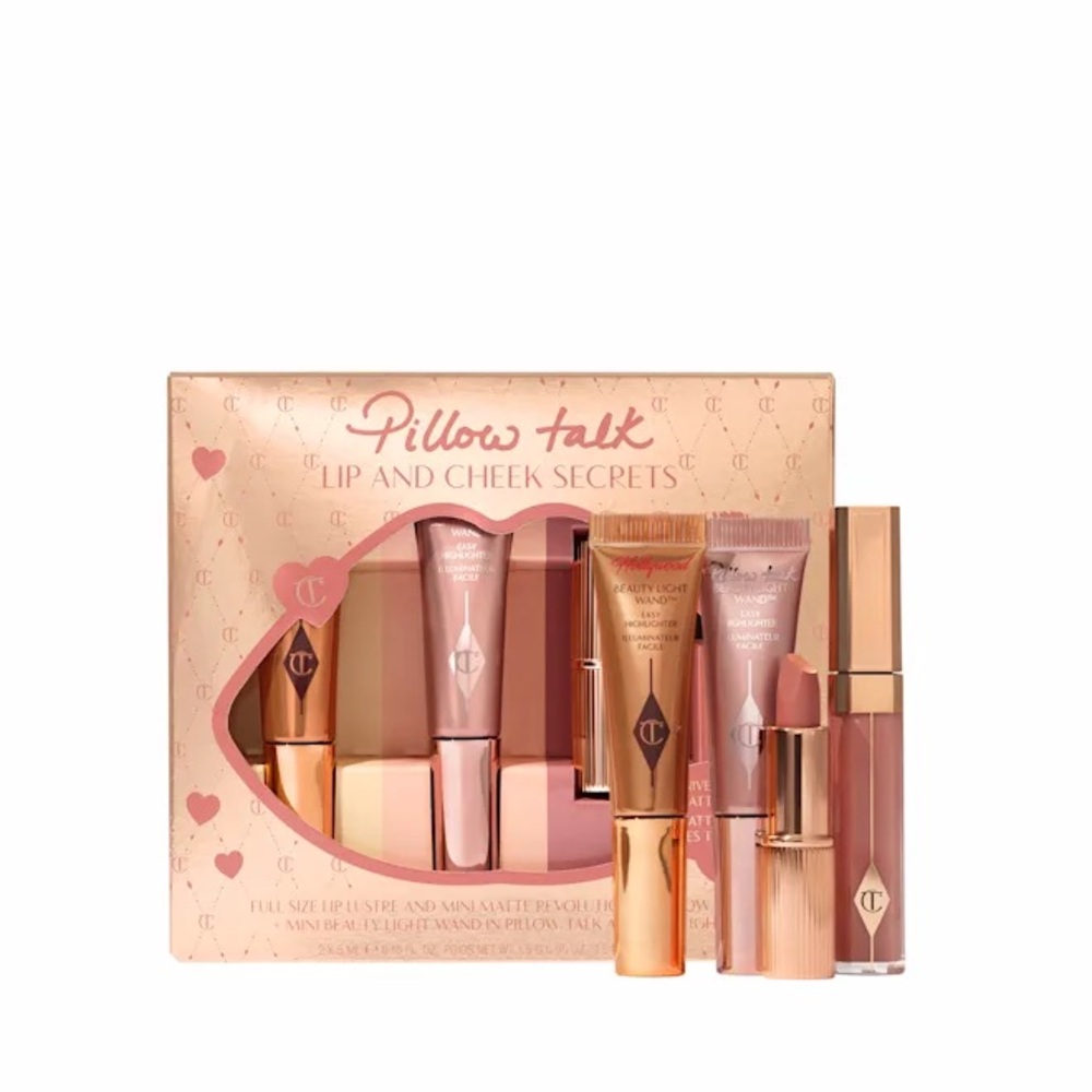 Charlotte Tilbury Pillow Talk Lip and Cheek set New in‎ box